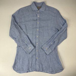 Hackett Light Blue Casual Button Down Shirt